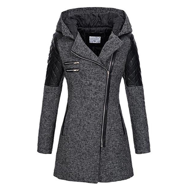 Veste chaude épaisse mi-longue