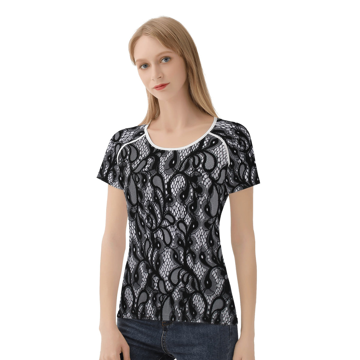 Womens All-Over Print T shirt
