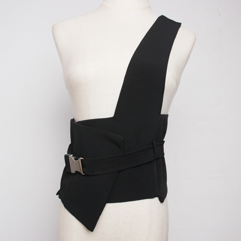 KIKIMORA Ceinture large polyvalente en tissu