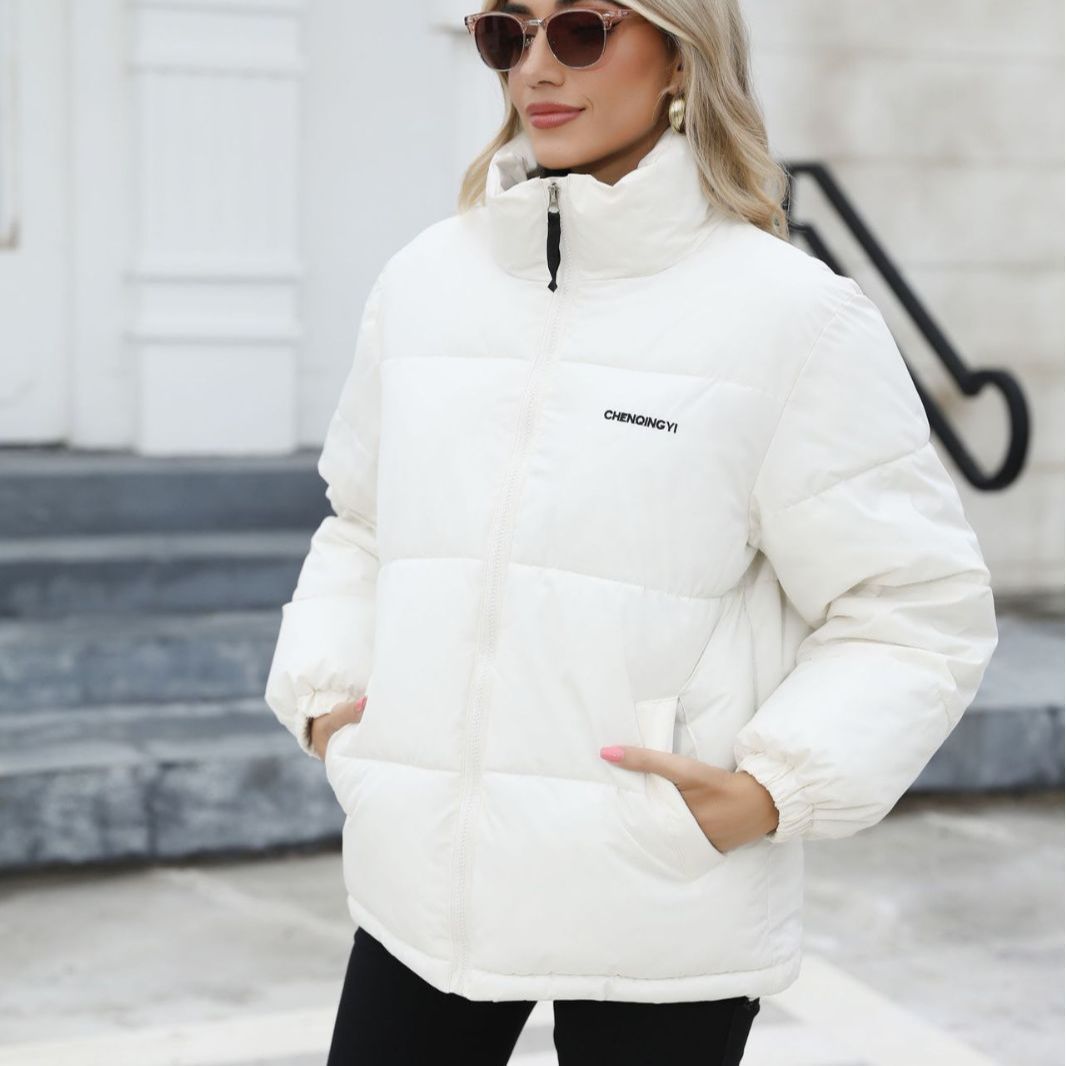 KIKIMORA Veste coupe-vent en duvet de coton