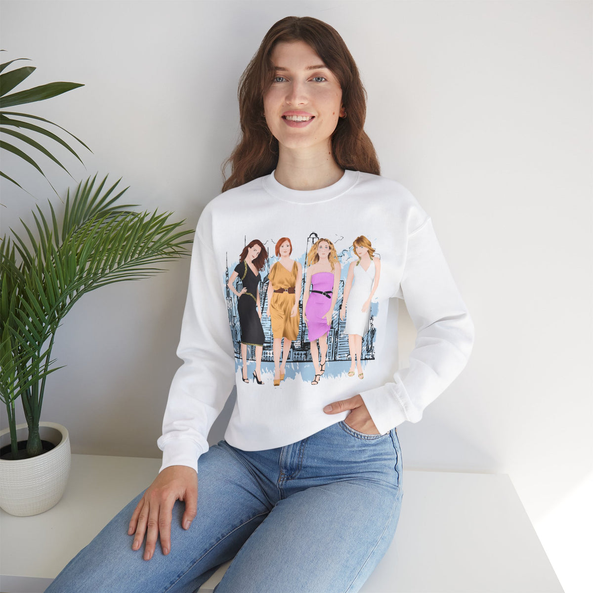 SATC fans Carrie Bradshaw fans Crewneck Sweatshirt