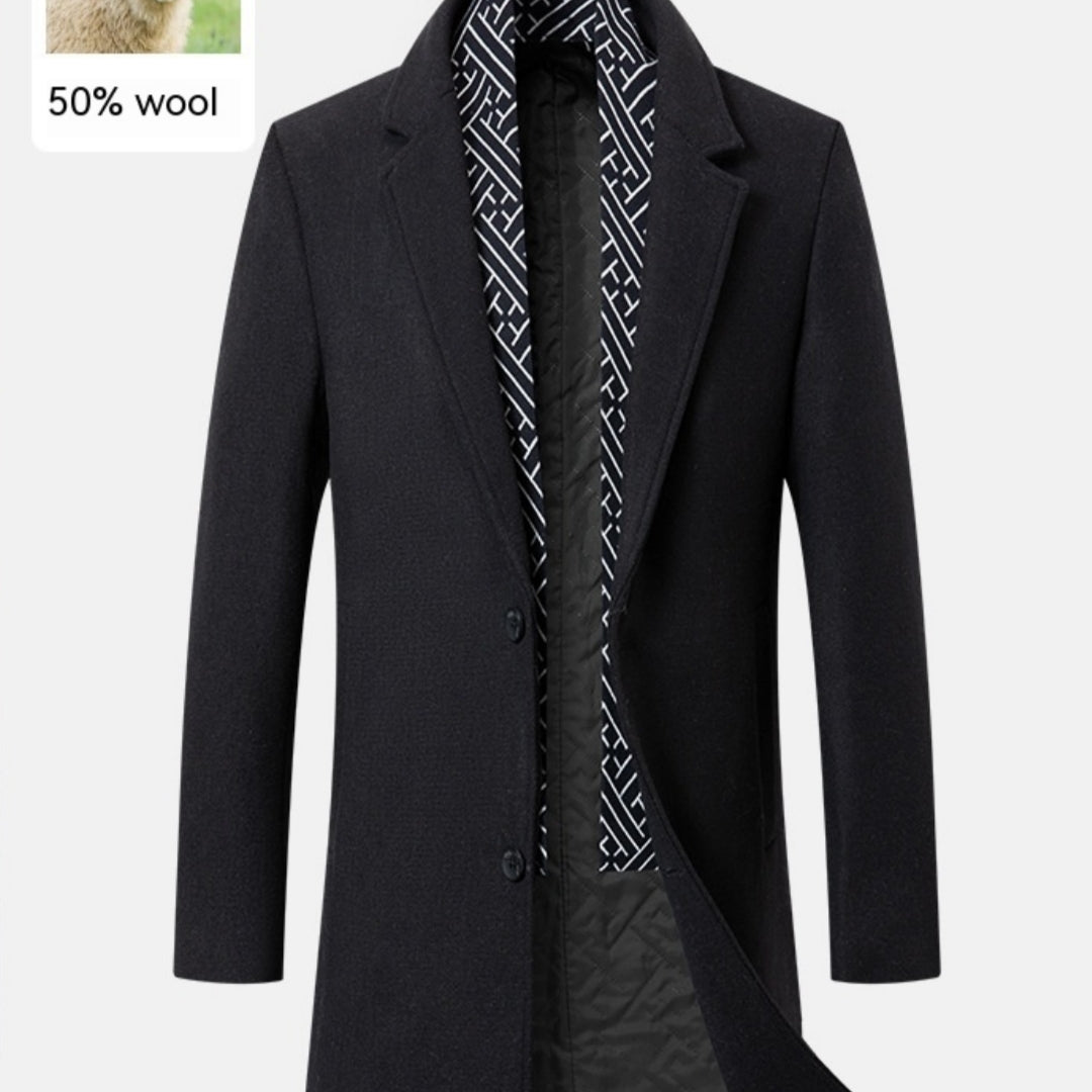 Woolen Coat Mid-length
