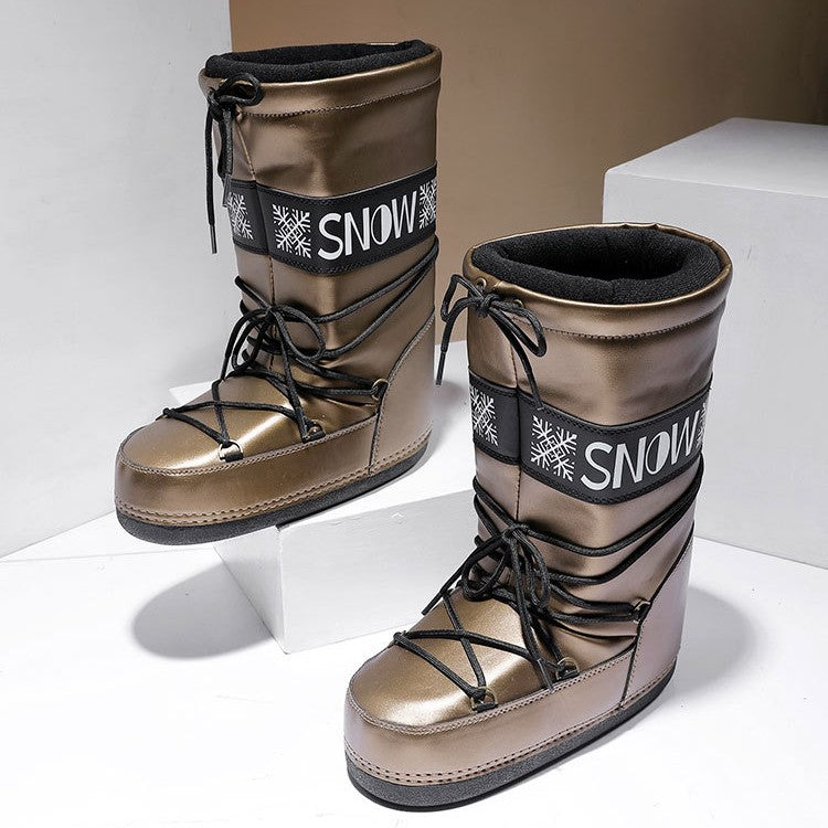 Jambières portables chaudes de niche, bottes à espace élevé