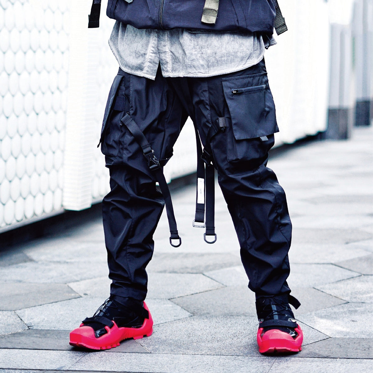 KIKIMORA Pantalon imperméable à la cheville conique pour locomotive
