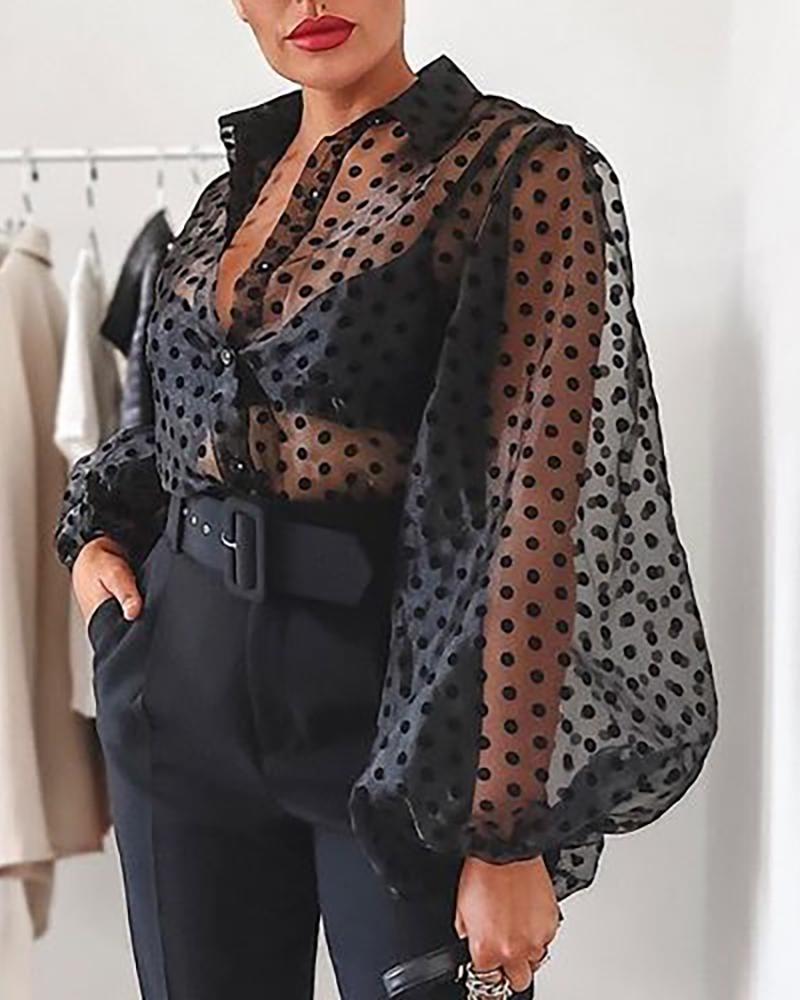 KIKIMORA Mesh shirt