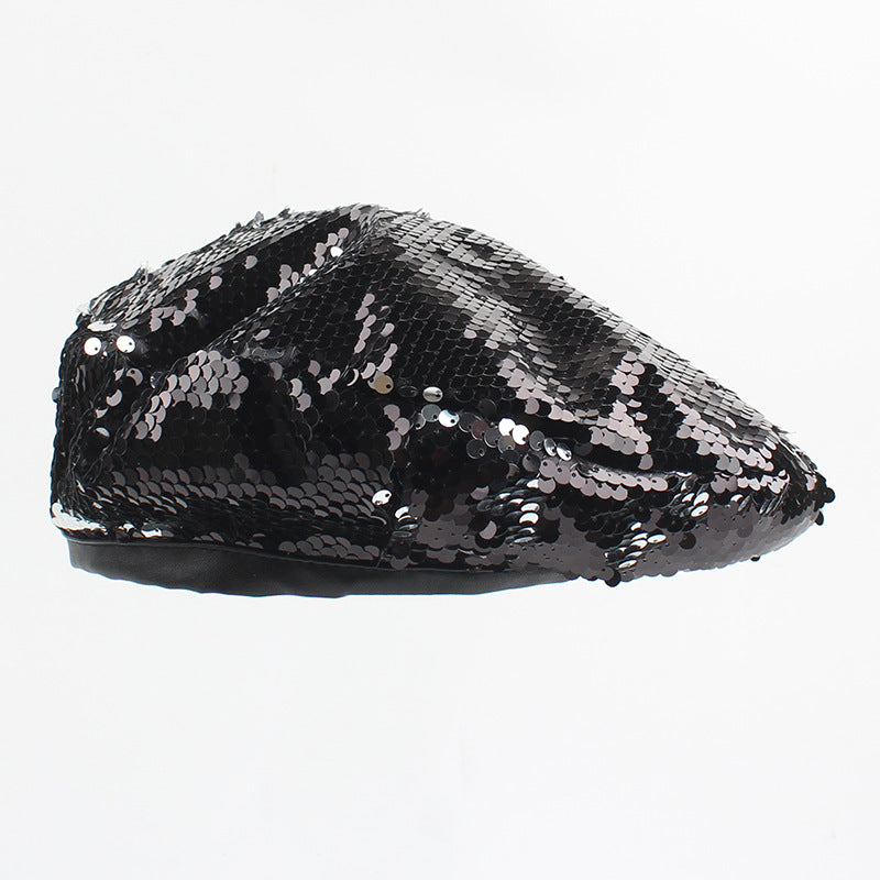 KIKIMORA Korean Style Sequins Hat