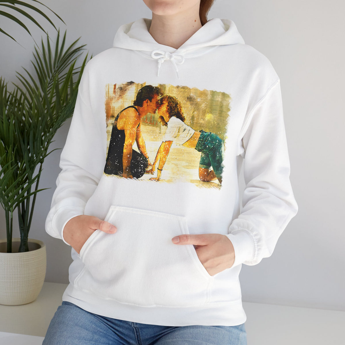 Dirty Dancing Patrick Swayze fan art Unisex Hooded Sweatshirt for Patrick Swayze fans