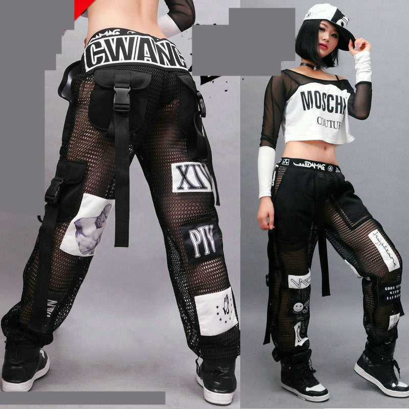 Legging ample tendance Ins Hip-hop pour femme, beau, automne