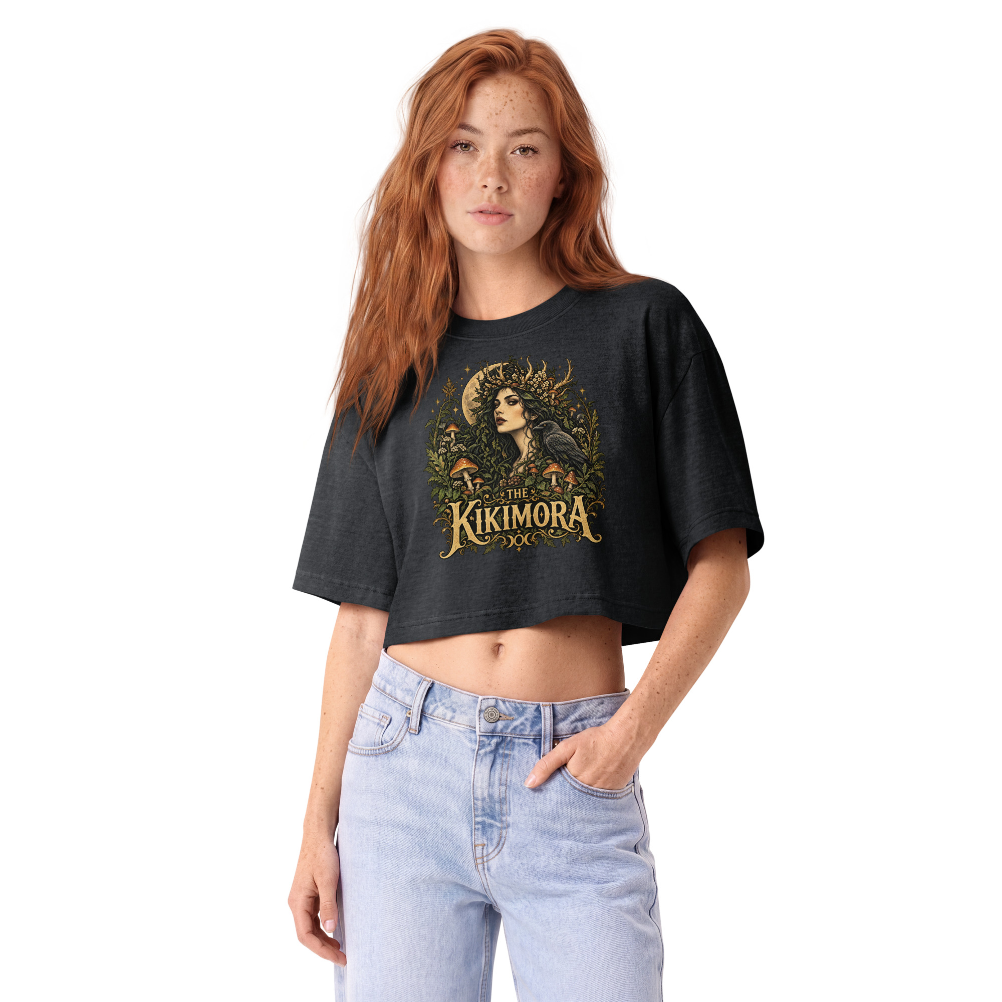 Swamp Witch Social Club Cropped Tee
